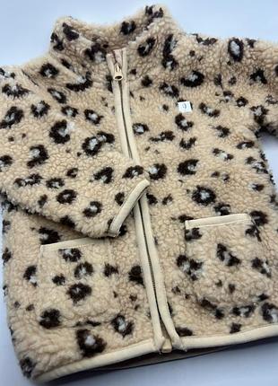 Куртка леопард детская