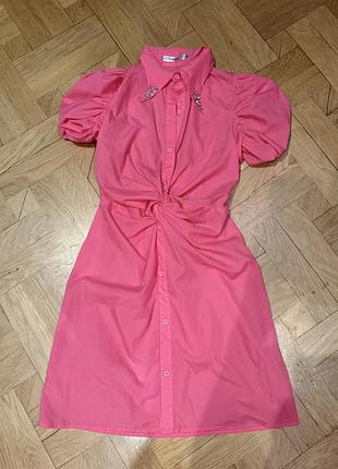 Рожева сукня-сорочка giorgio