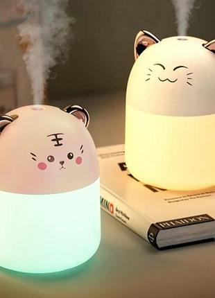 Увлажнитель воздуха котик светильник