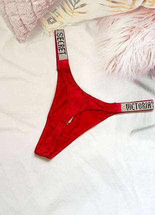 Трусики со стразами victoria’s secret very sexy только оригинал2 фото