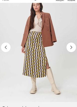 Юбка в геометрический принт sinsay