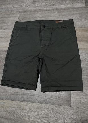Мужские шорты цвета хаки / asos /  мужская одежда /