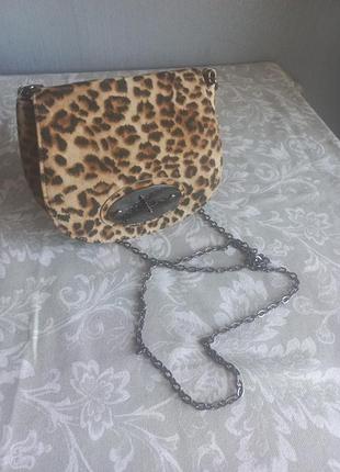Сумка- партмоне bhs на длинной цепочке