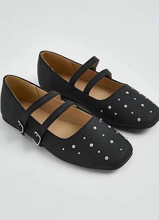 Брендові стильні туфлі в стилі мері джейн для дівчинки  george (великобритания)