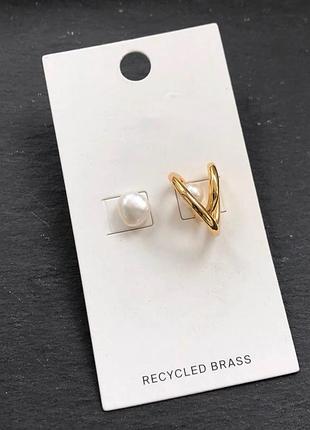 Сережки cos