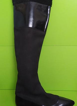 Замшевые сапоги ботфорты jj heitor shoes, 37