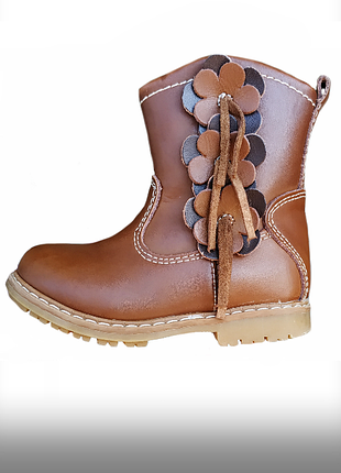 Кожа ботинки сапожки на молнии jones 5 uk eur 22 стелька 13,5 см