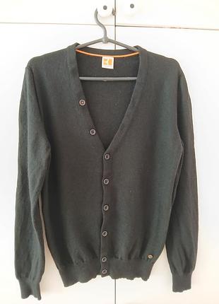 Кардиган hugo orange, m-l, меринос, hugo boss светр вовна