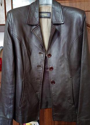 Піджак натуральна шкіра!
