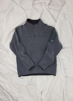 Флисовый пуловер arc'teryx covert 1/2 zip neck