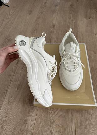 Michael kors dara trainer белые кроссовки женские