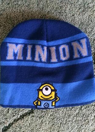 Шапка на мальчика minion миньон посипаки негодный я