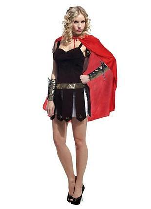 Взрослый костюм девушка женщина римский воин , гладиатор аниматор косплей до 175 см