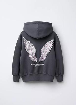 Худі zara з крилами
