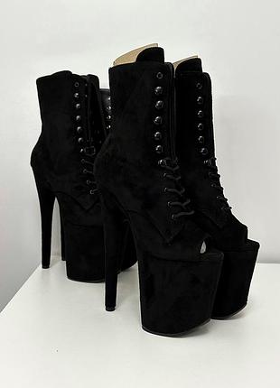 Стріпи 3ка замша, взуття для pole dance, exot, strip