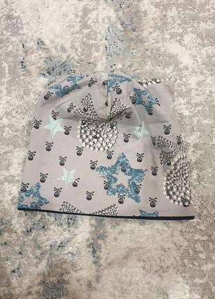 Шапка на флисе для мальчика