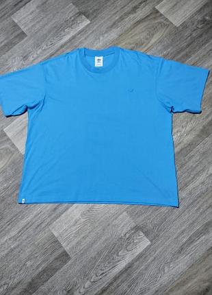 Мужская синяя футболка / adidas / поло / мужская одежда /