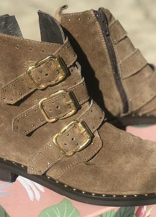 Женские ботинки итальялия minnelli 36 р натуральная кожа