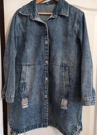 Кардиган коттоновый плотный, 54