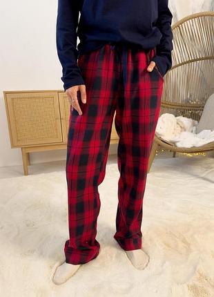Штани домашні з якісної фланелі