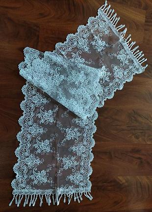 Шарфы для невесты