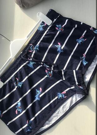 Хлопковые шорты с стетчем