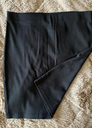 Юбка мини мелкий рубчик amisu