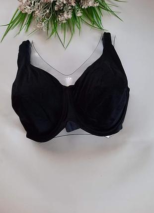 Eur 75f гладкий базовый комфортный бюстгальтер на большую грудь на каждый день №1935