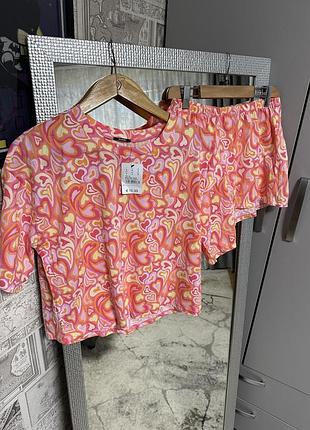 Пижама с шортами