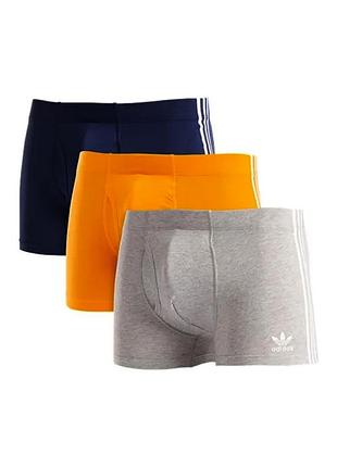 Adidas originals mens comfort flex cotton 4a1m51 набор 3 шт боксерки мужские трусы оригинал