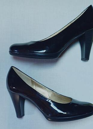 Стелька 25,5 см gabor лакированные туфли size 5 1/2 made in portugal