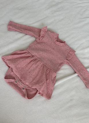 Боді плаття на дівчинку 12м