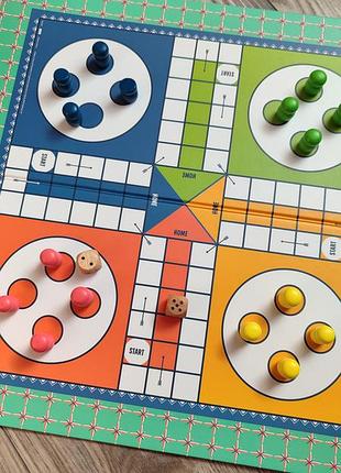 Популярная настольная игра 2 в 1
