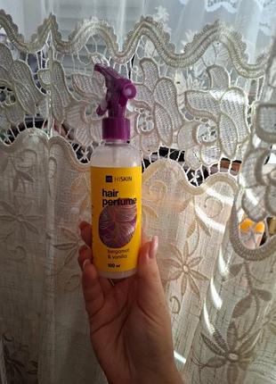 Спрей для волосся  hiskin bergamot&vanilla 100ml