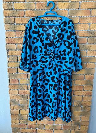 Сукня батал 🩵🩵🩵🩵🩵🩵стрейч