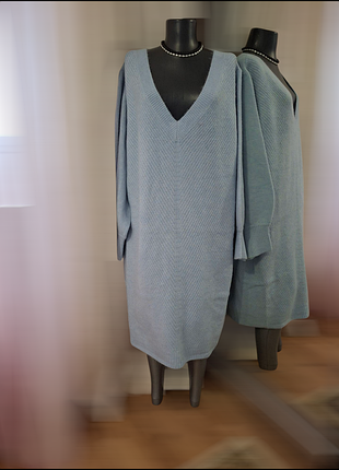 Шикарное платье 👗 свитер большого размера