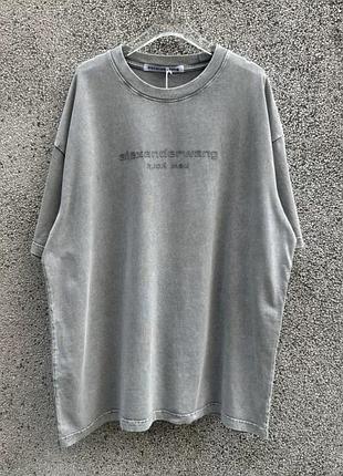 Брендова бавовняна футболка alexander wang