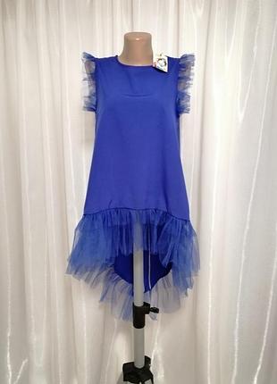 Блуза з подовженою спинкою