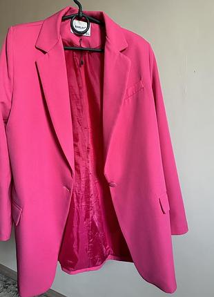 Піджак oversize рожевого кольору