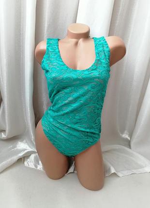 Блуза body мереживо гепюр