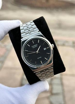 Годинник casio mtp b-145 black | витонченість у кожній деталі
