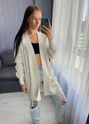 Вязаный кардиган reserved1 фото