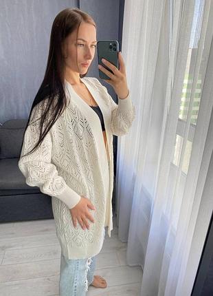 Вязаный кардиган reserved5 фото