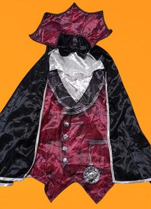 Взрослый костюм вампир плащ дракула аниматор косплей . s,m,l