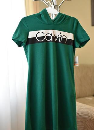 Бавовняна сукня calvin klein jeans (сша)