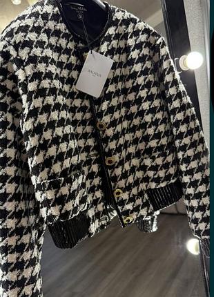 Бомбер куртка balmain
