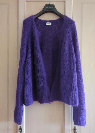 Just white. невероятный вязаный кардиган.