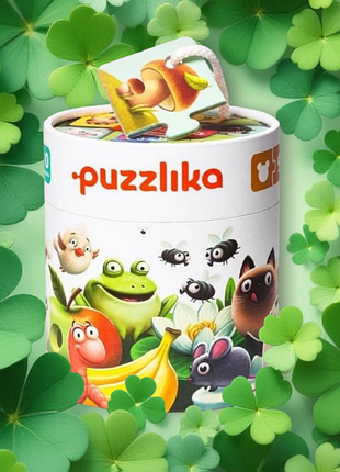 Пазл развивающая моя еда тм puzzlika