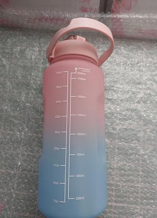 Нова пляшка для води на 2 л