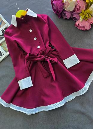 Невероятно стильное и яркое платье для девочки